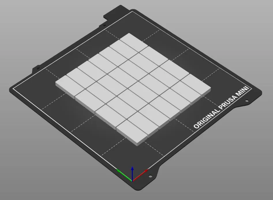 Bộ domino phẳng hoàn chỉnh cho máy in Prusa MINI