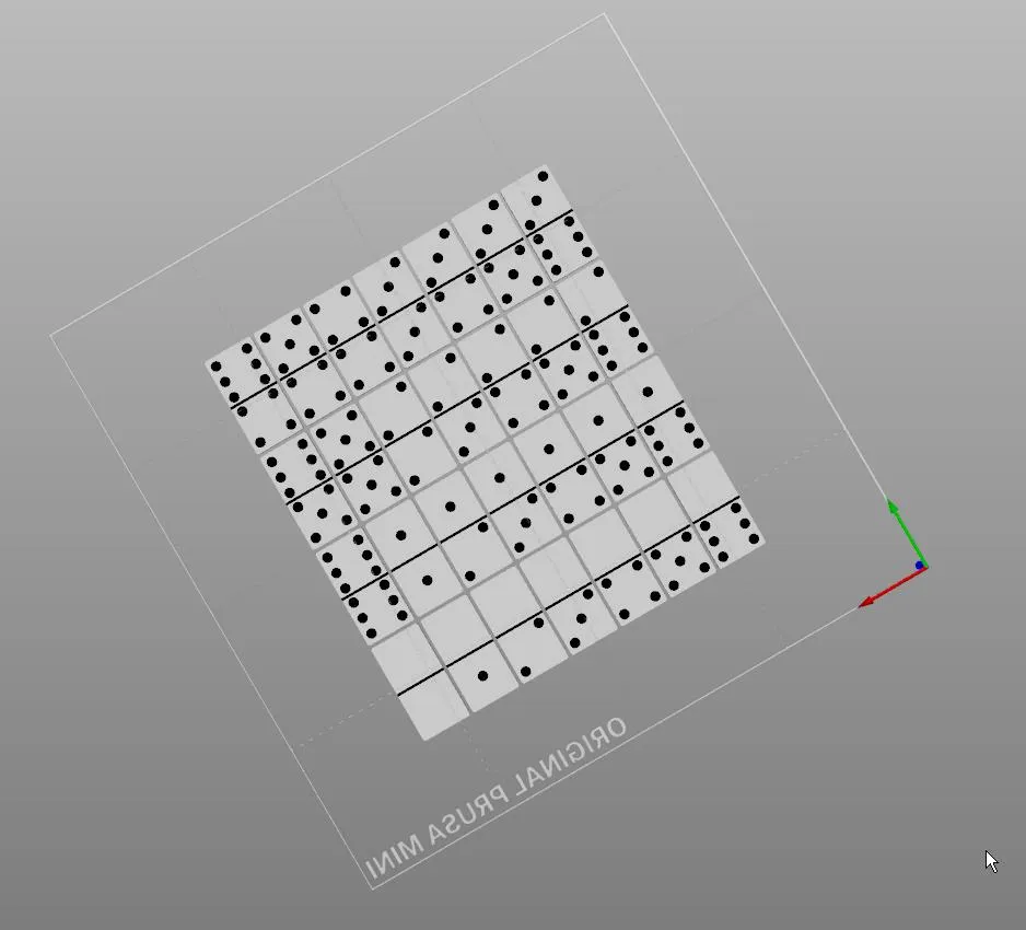Bộ domino phẳng hoàn chỉnh cho máy in Prusa MINI