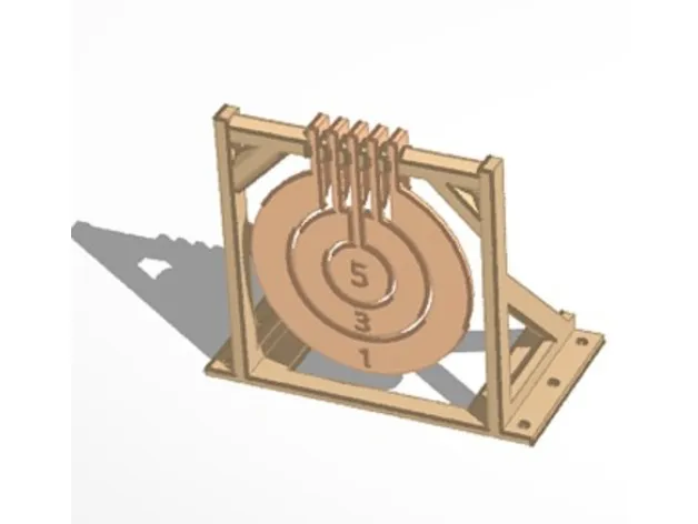 Mô hình mục tiêu Nerf xoay in tại chỗ