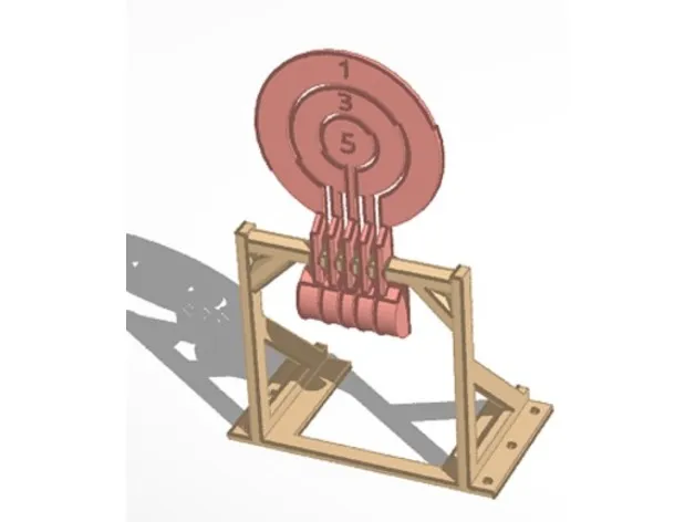 Mô hình mục tiêu Nerf xoay in tại chỗ