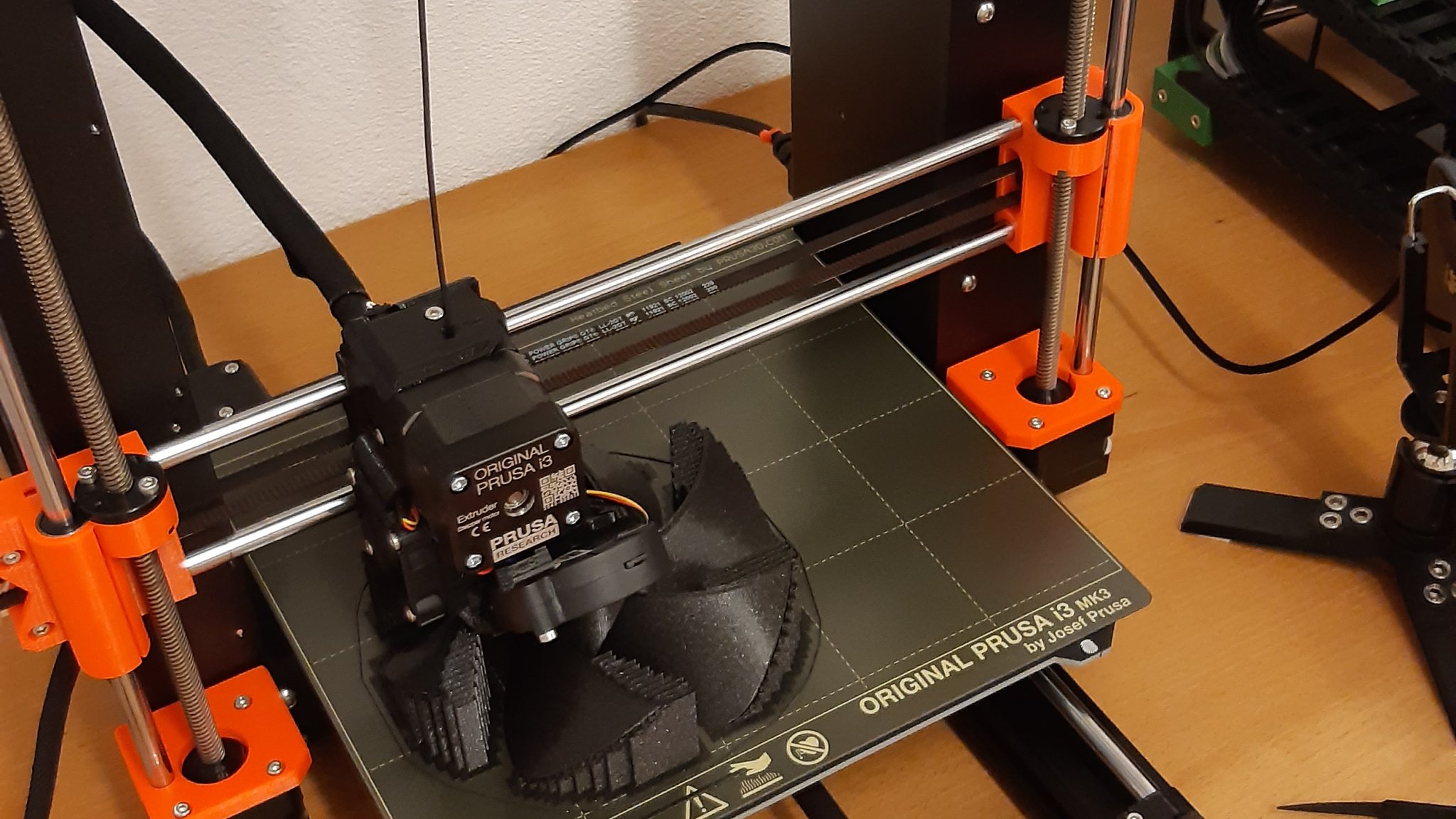 Quạt máy tính kích thước lớn in 3D hoàn toàn chức năng