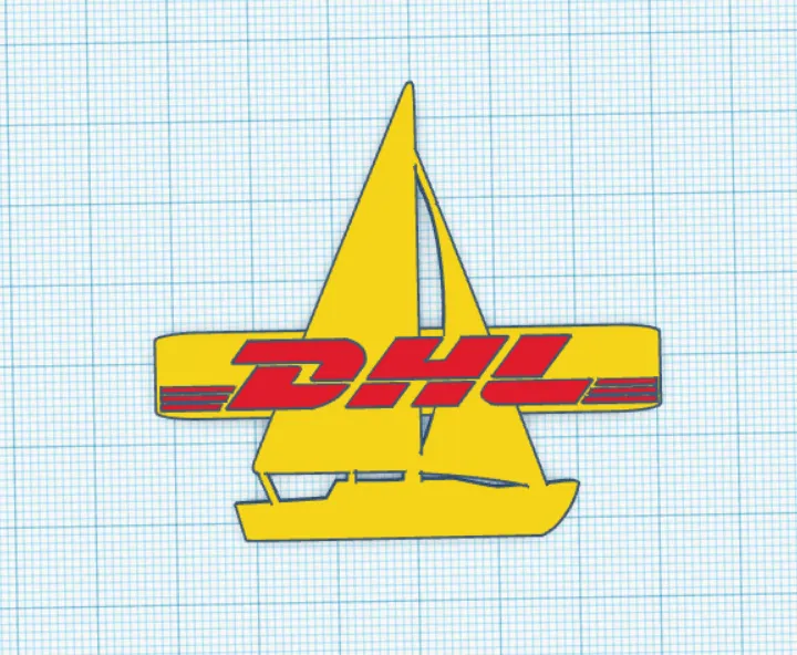 Brosche đội du thuyền DHL