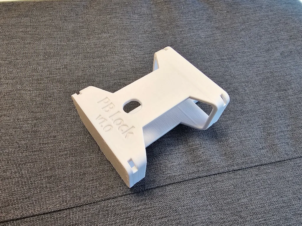 Giá đỡ khóa xe đạp gập cho khung bình nước v1.0