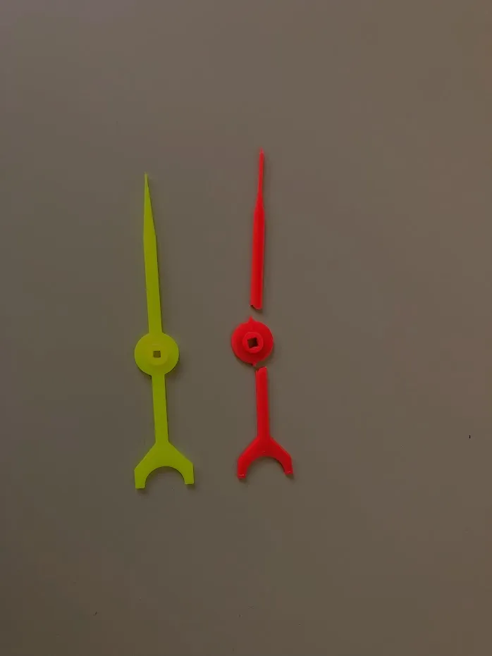 Kim đồng hồ thay thế cho kim giờ bị hỏng