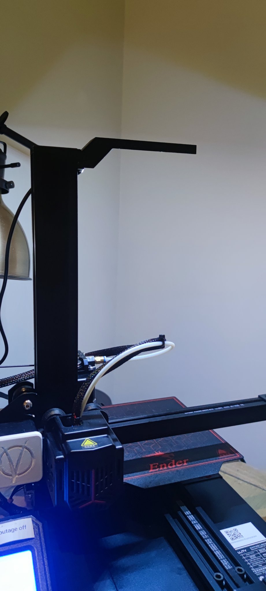 Mod thanh đèn Z-Axis cho Ender 2 Pro chống rung