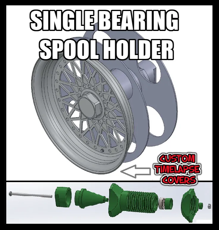 Giá đỡ cuộn filament đơn ổ bi cho máy in 3D