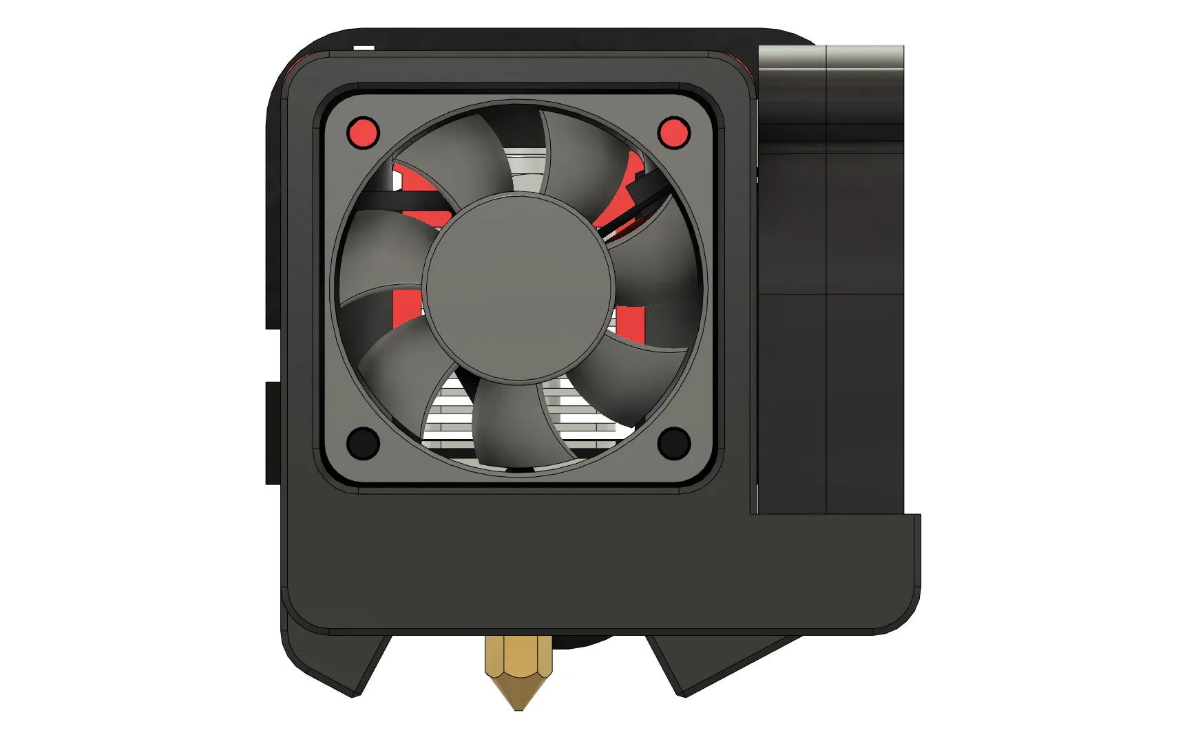 Quạt làm mát 5015 cho Ender 2 Pro / Ender 3 với giá đỡ từ tính