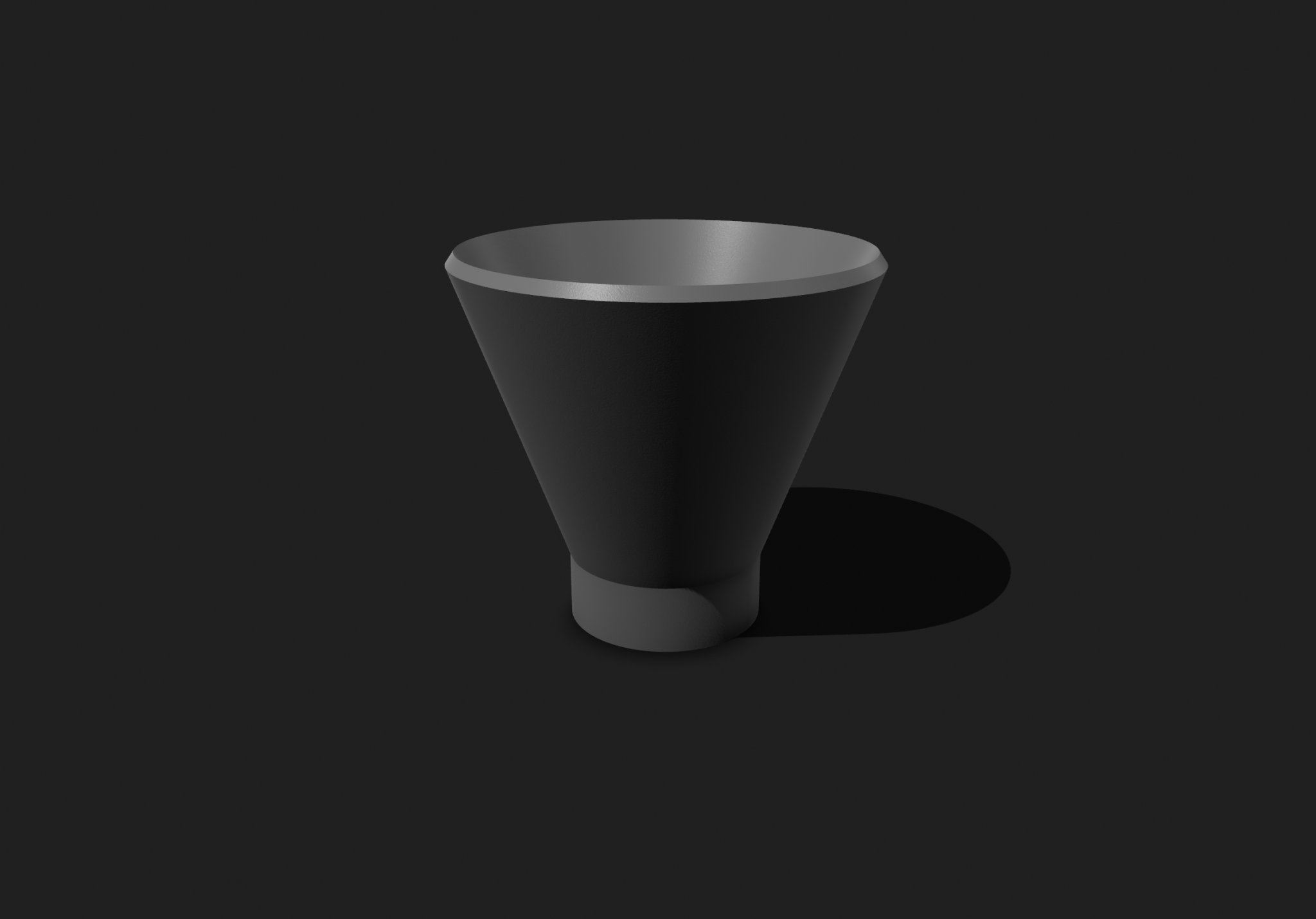 V funnels cho chai PET có thể vặn vào