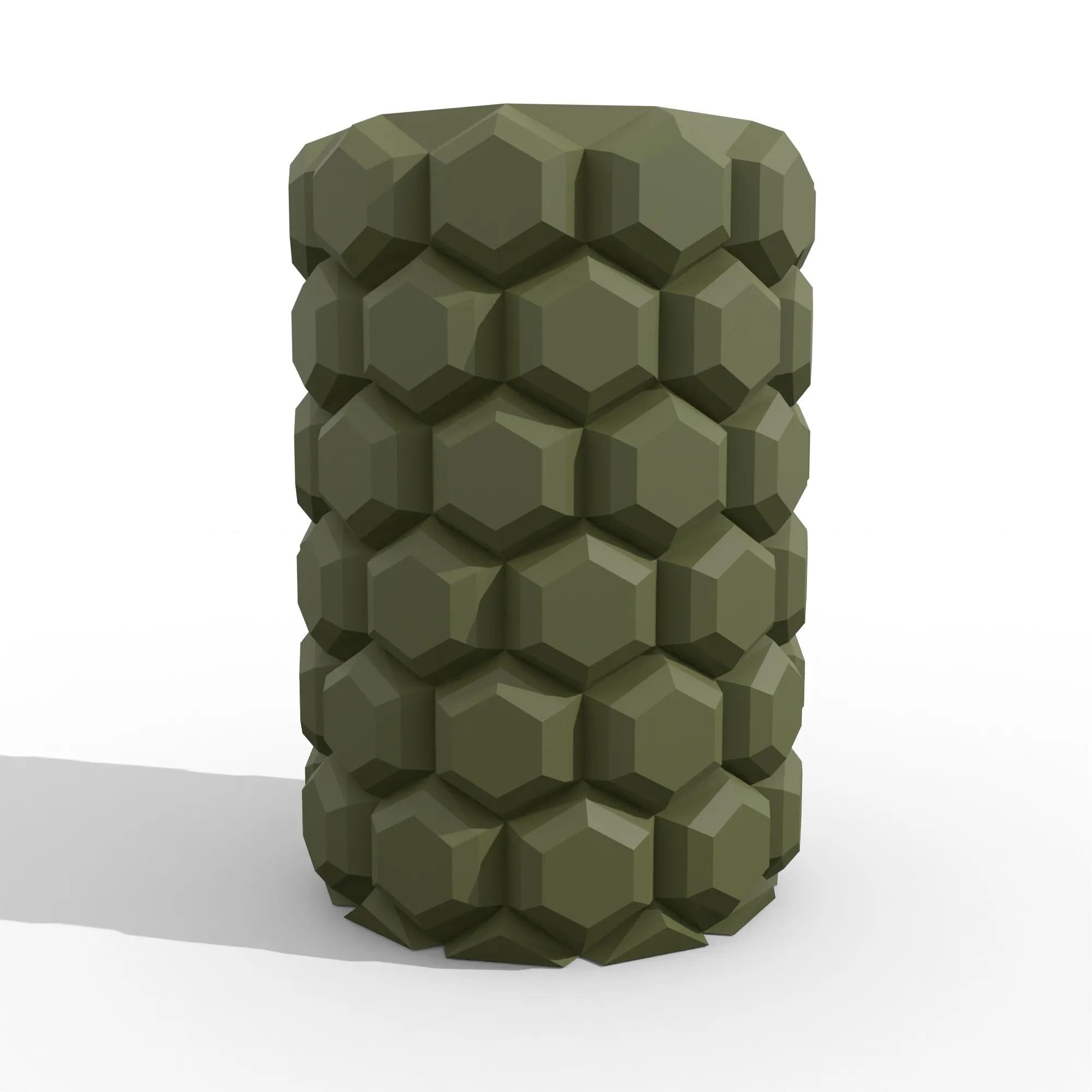 Bình hoa hình lục giác thiết kế hiện đại