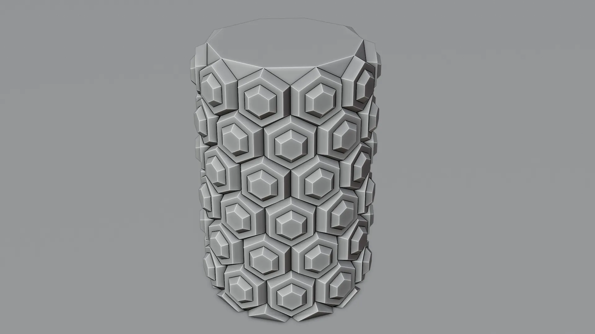 Bình hoa hình lục giác với thiết kế tối ưu cho in 3D