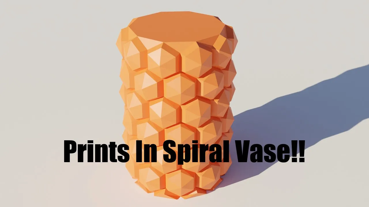 Bình hoa hình lục giác thiết kế hiện đại