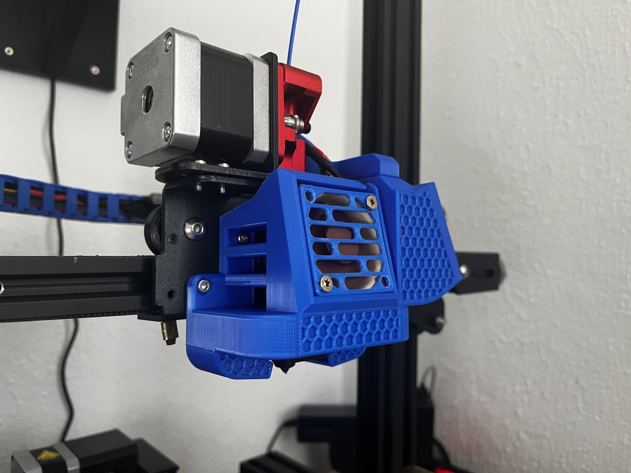 Giá đỡ Satsana DirectDrive với quạt 4010 và tương thích BLTouch