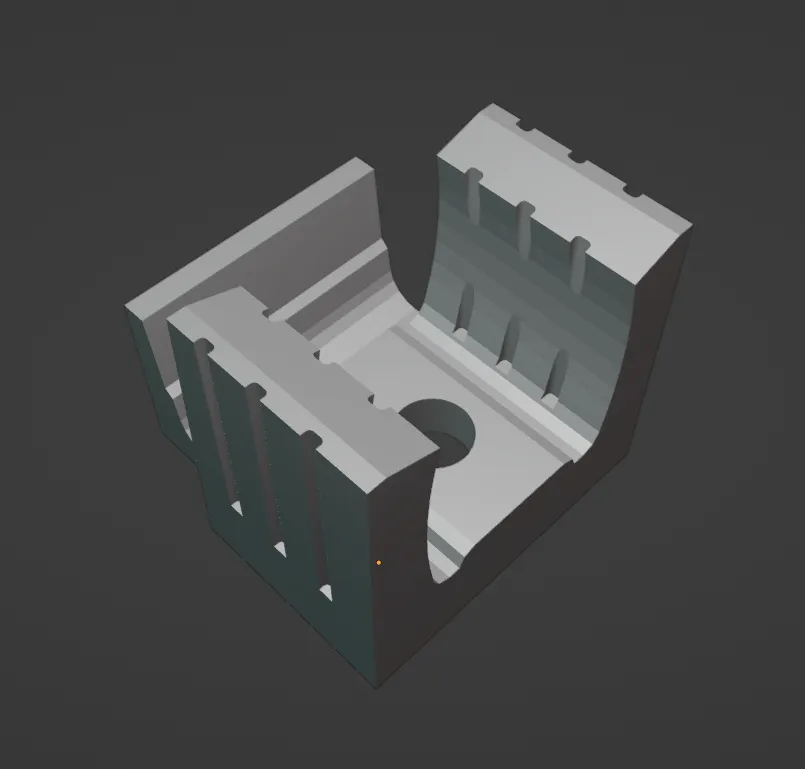 Bộ phận chặn cửa trượt cho màn tắm