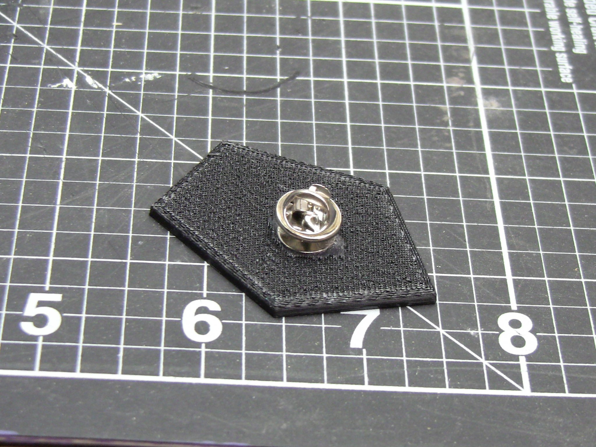 Pin kim loại men biểu tượng XCOM