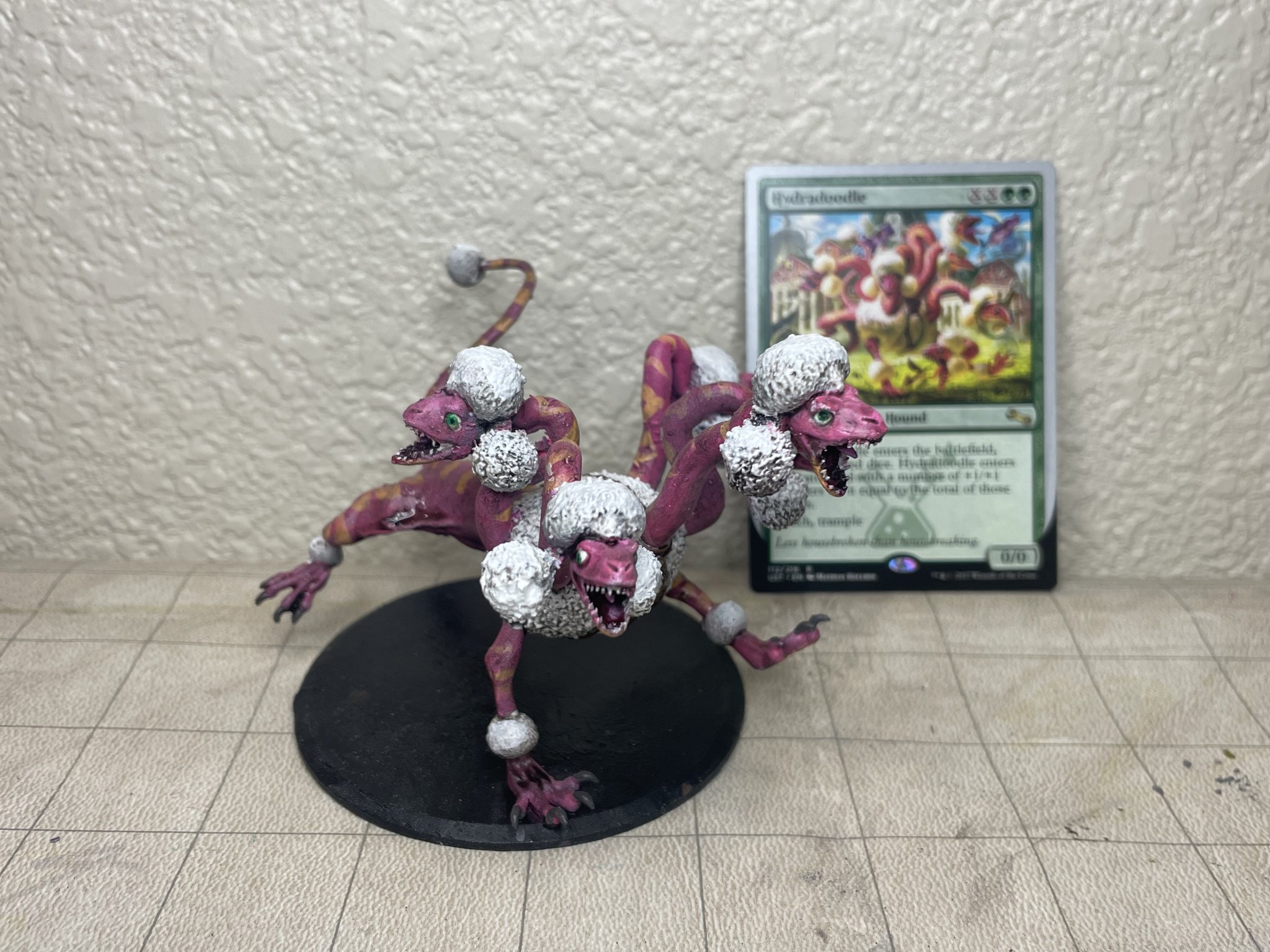 Hyrdadoodle - Nhân vật lai giữa Hydra và Poodle