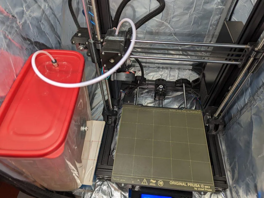 Giá đỡ cuộn filament kín khí cho Prusa MK2.5/3/S và Voron 2.4