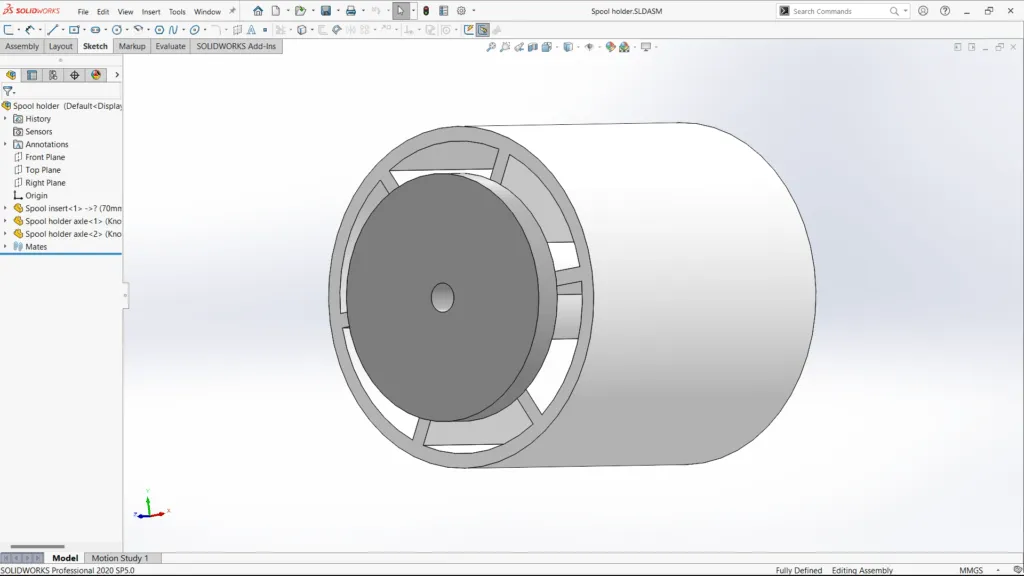 Giá đỡ cuộn filament kín khí cho Prusa MK2.5/3/S và Voron 2.4