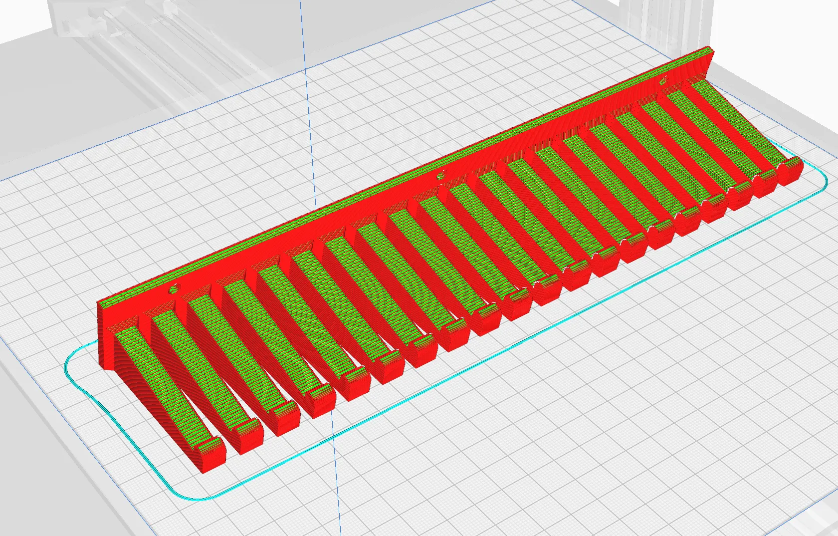 Giá treo cáp cho xe đo đạc 260mm