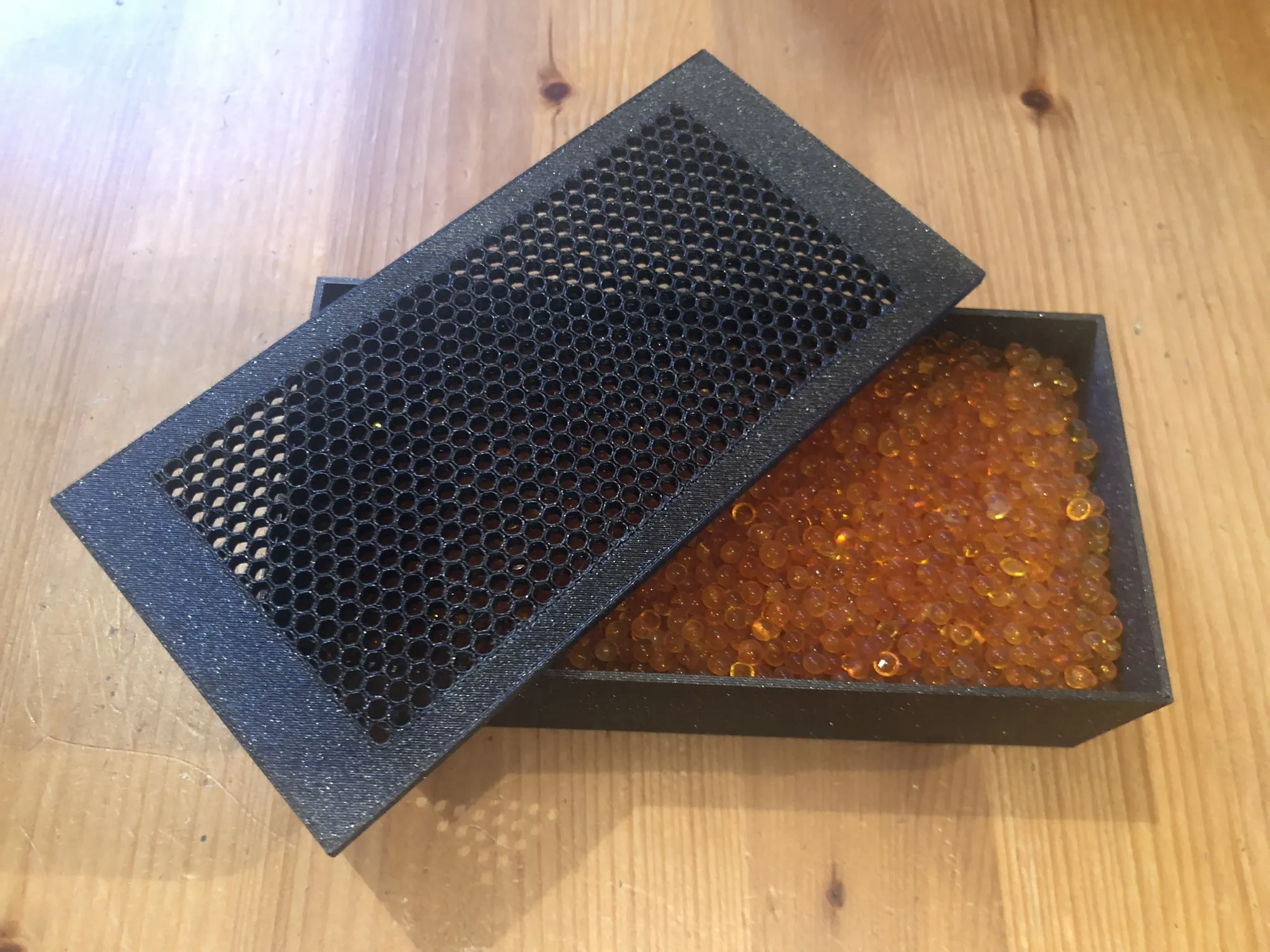 Hộp chứa Silica Gel 150x75mm cho máy in 3D