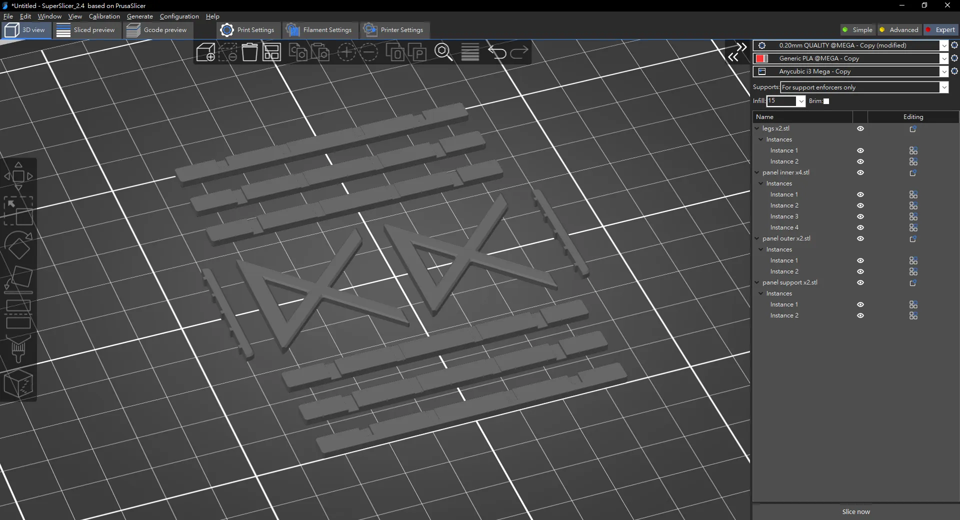 Mô hình bàn gỗ ngoài trời thu nhỏ dễ lắp ráp