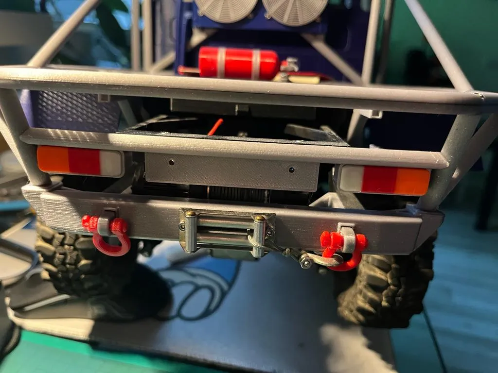 Bumper sau cho xe tải Winch từ AliWinch