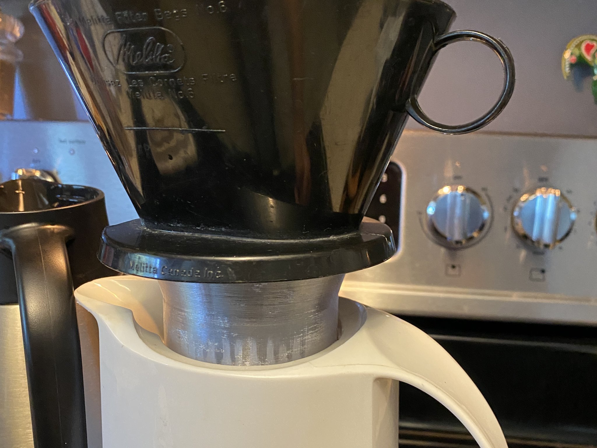 Bộ chuyển đổi bình giữ nhiệt cho phễu cà phê Melitta 6 cốc