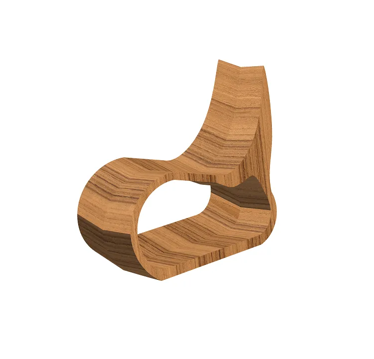 Ghế Gỗ Mini Phong Cách Tối Giản cho Thế Giới Nhỏ