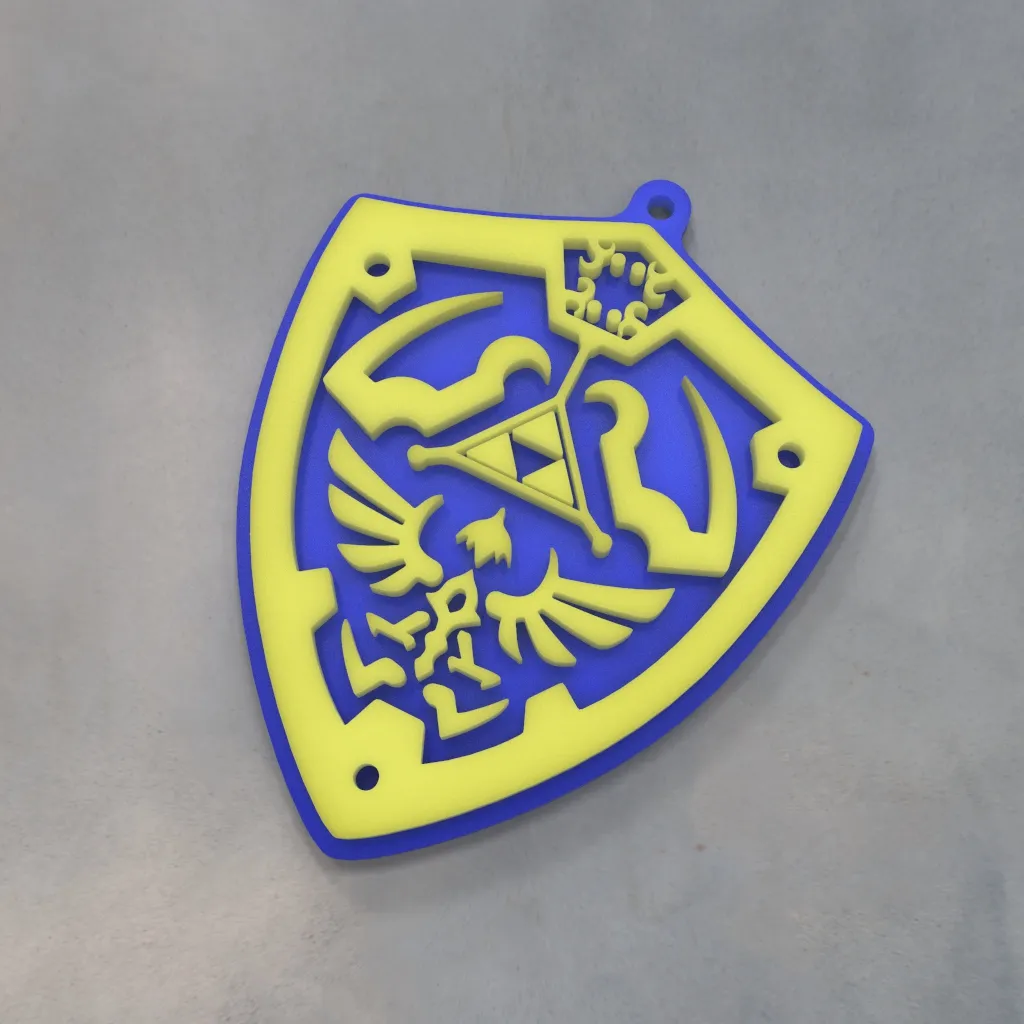 Móc khóa khiên Hylian từ The Legend Of Zelda