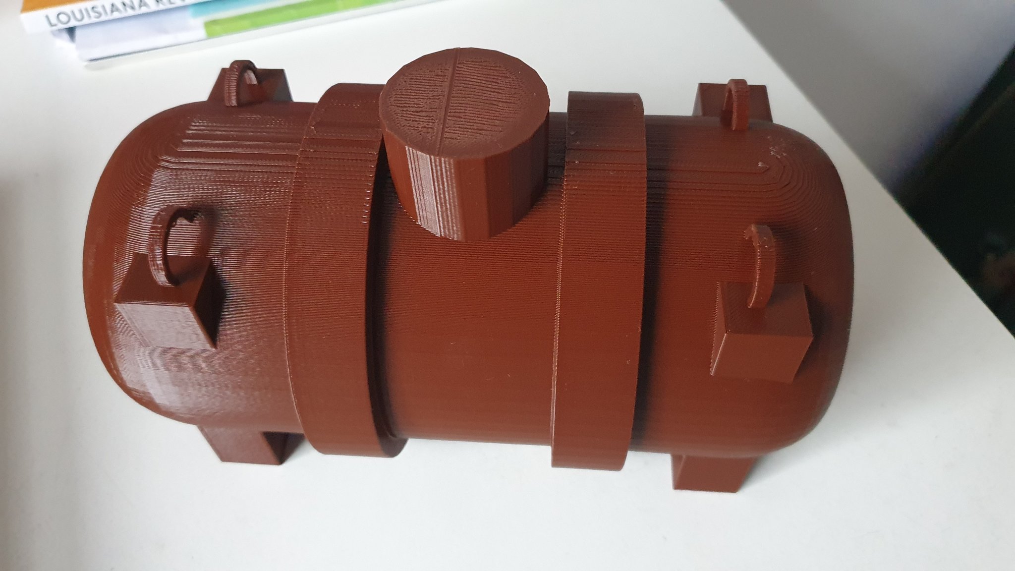 Bể phốt lớn đơn cho mô hình xây dựng tỉ lệ 1/16, 1/14, 1/12,...