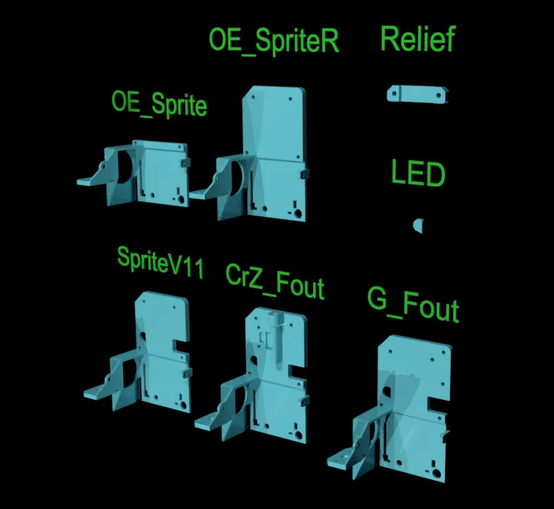 Giá đỡ PCB Creality Sprite với tính năng giảm áp lực