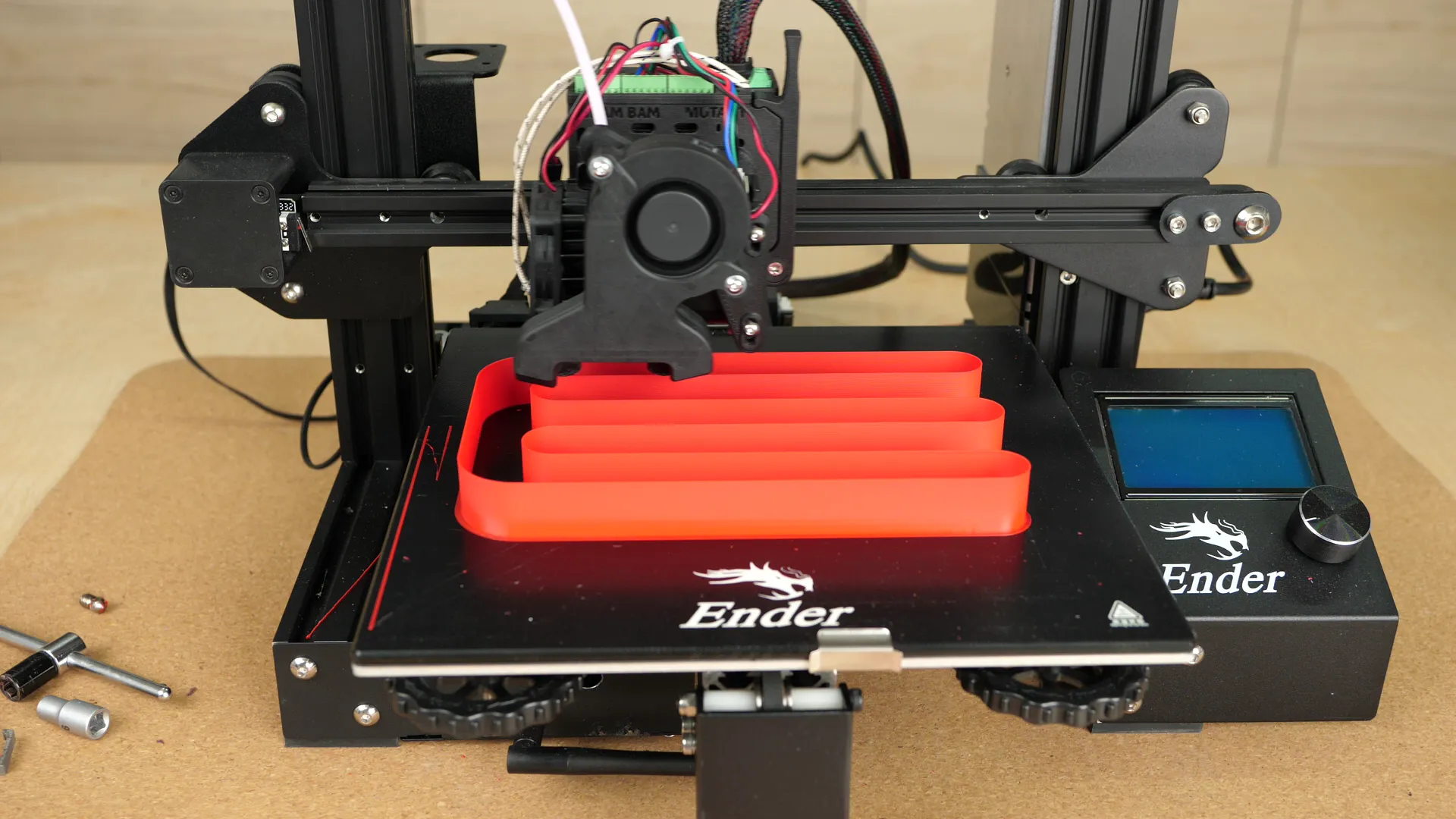 Cấu trúc thử nghiệm tốc độ đùn tối đa cho máy in 3D