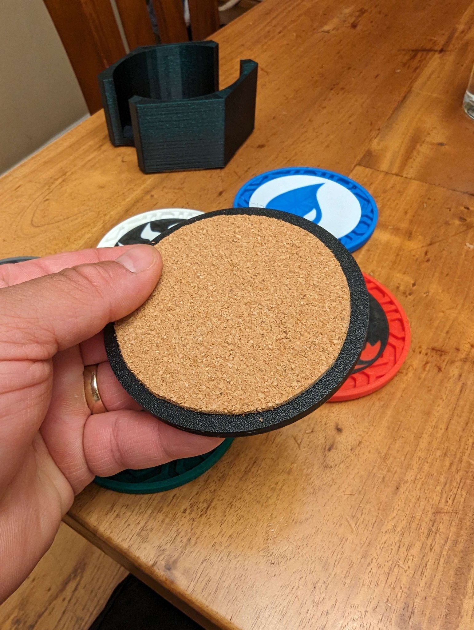 Bộ đế lót ly biểu tượng mana Magic the Gathering