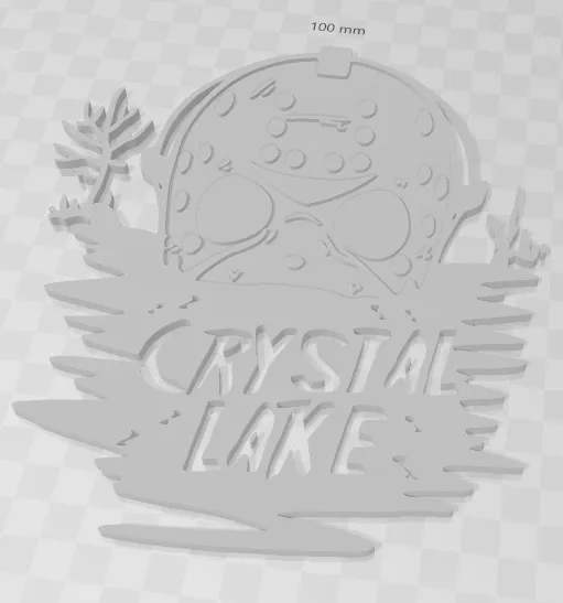 Nghệ thuật tường Camp Crystal Lake ngày thứ 13 tháng 10
