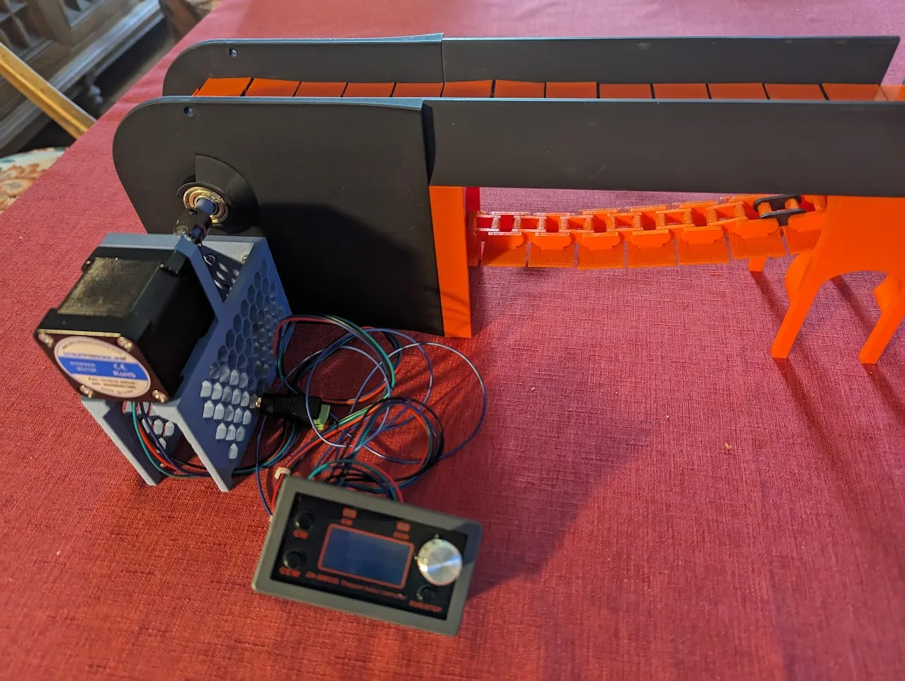 Băng tải xích cho việc xử lý phân từ máy in X1C