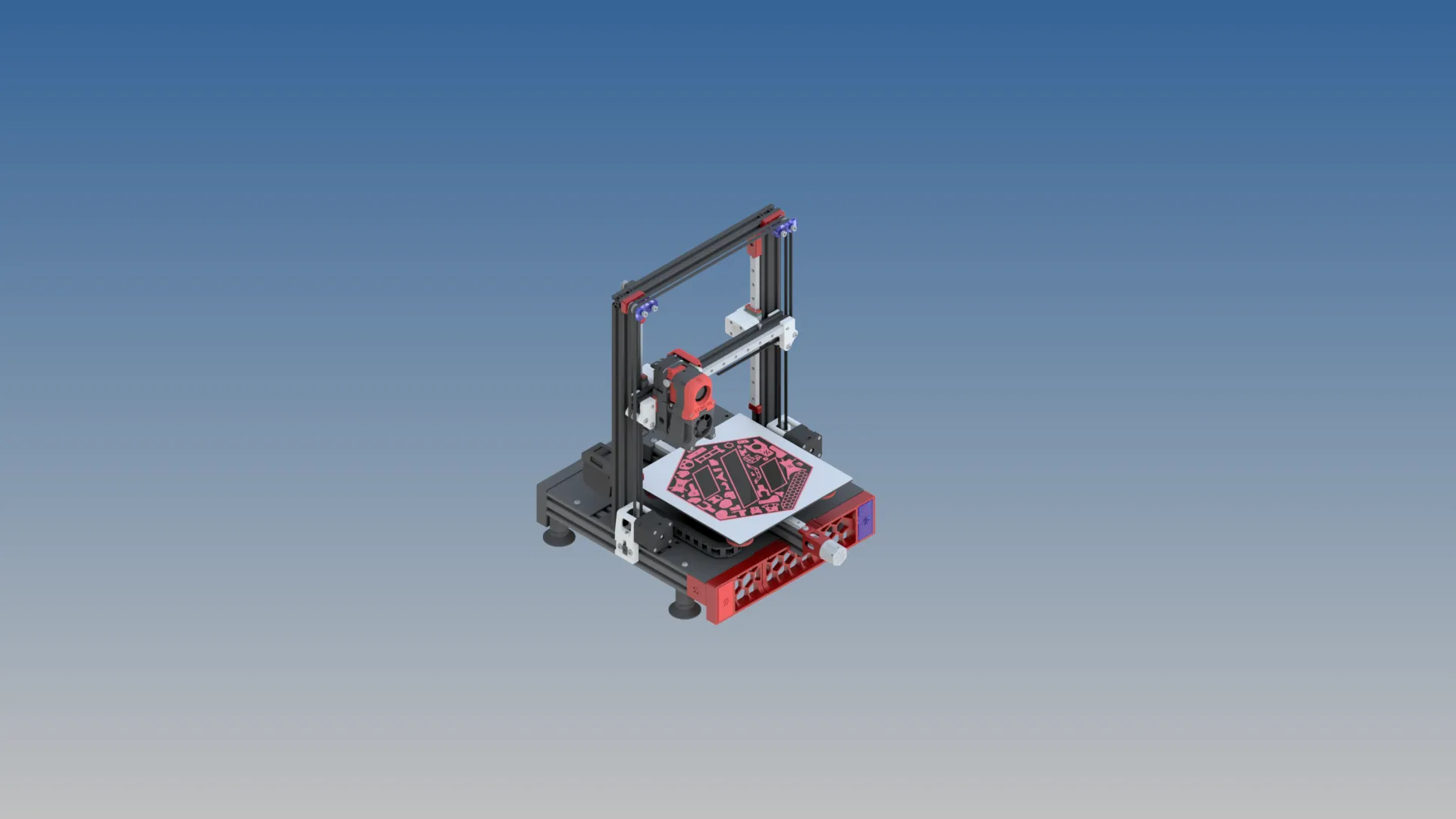 Mô hình cải tiến căng dây Y cho Ender 3 Switchwire