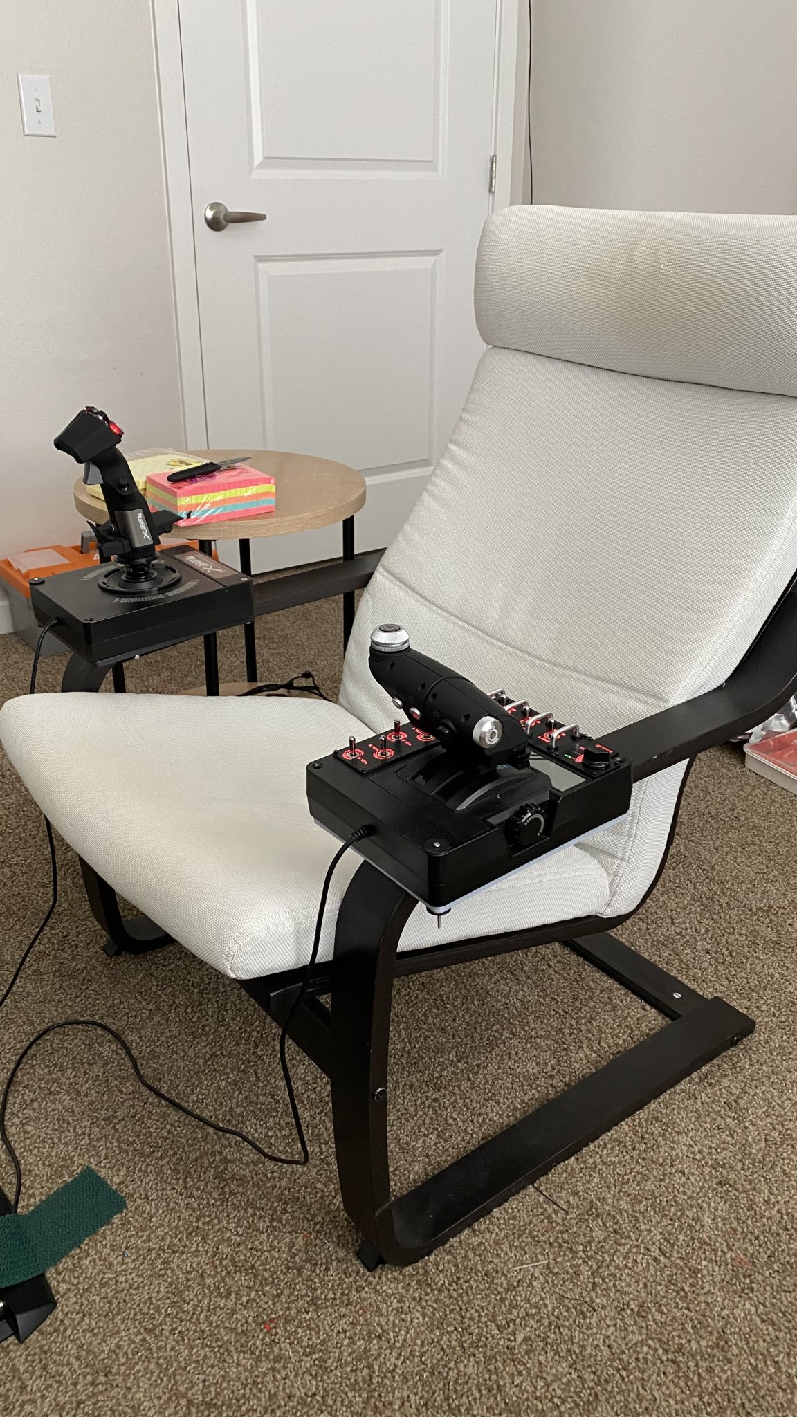 Giá đỡ Logitech X55/56 cho ghế Poang của Ikea