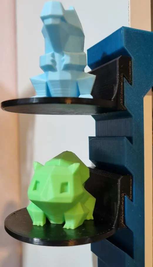 Giá treo hiển thị gắn tường theo kiểu French cleat