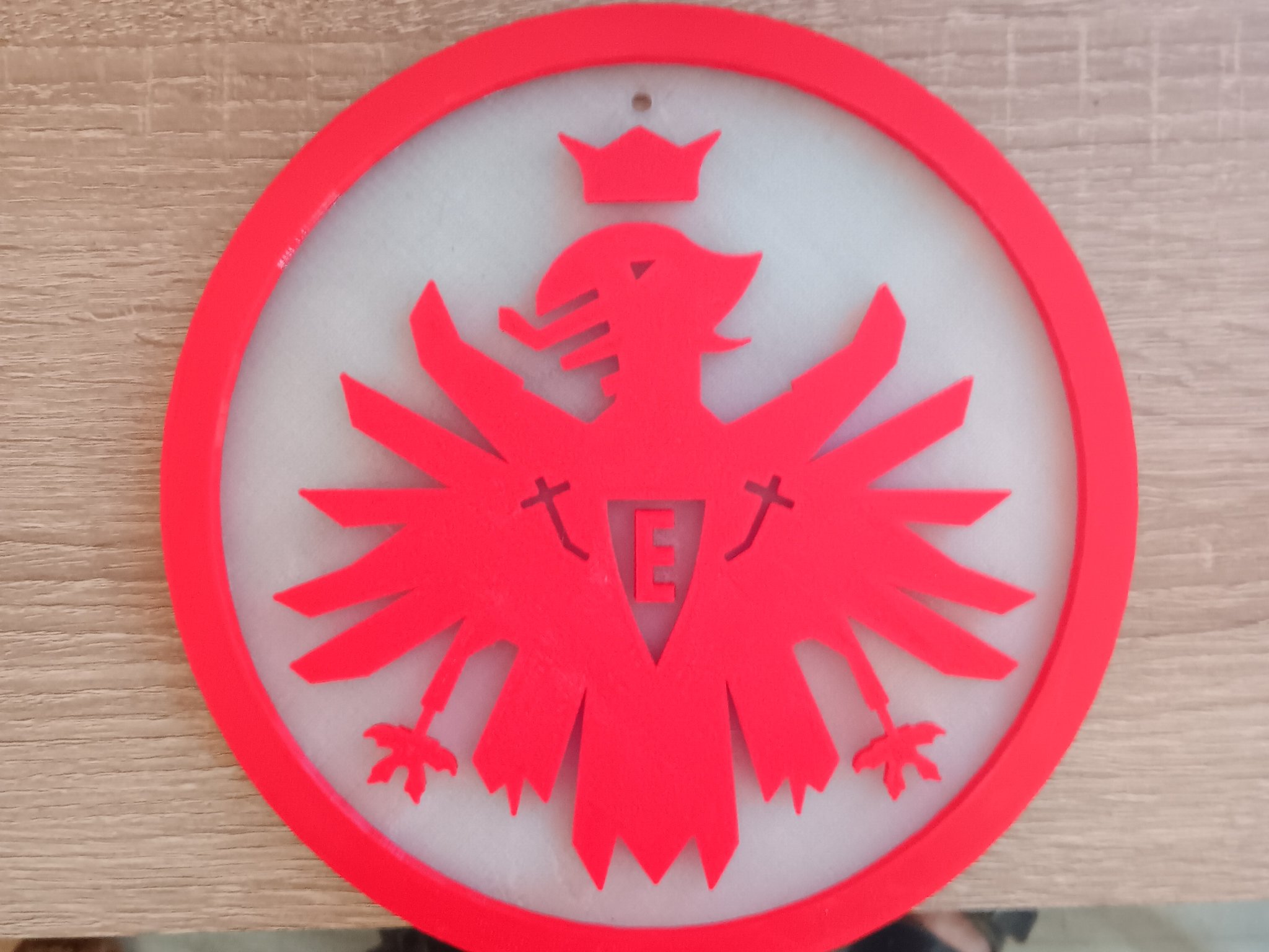 Biểu tượng SGE Eintracht Frankfurt với Attila