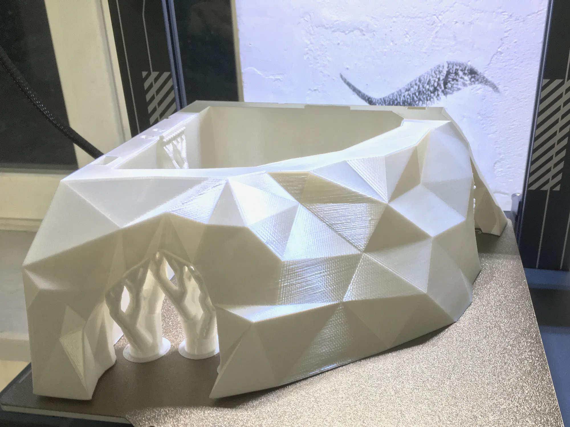 Hang Đá LowPoly cho Bò Sát trong Terrarium