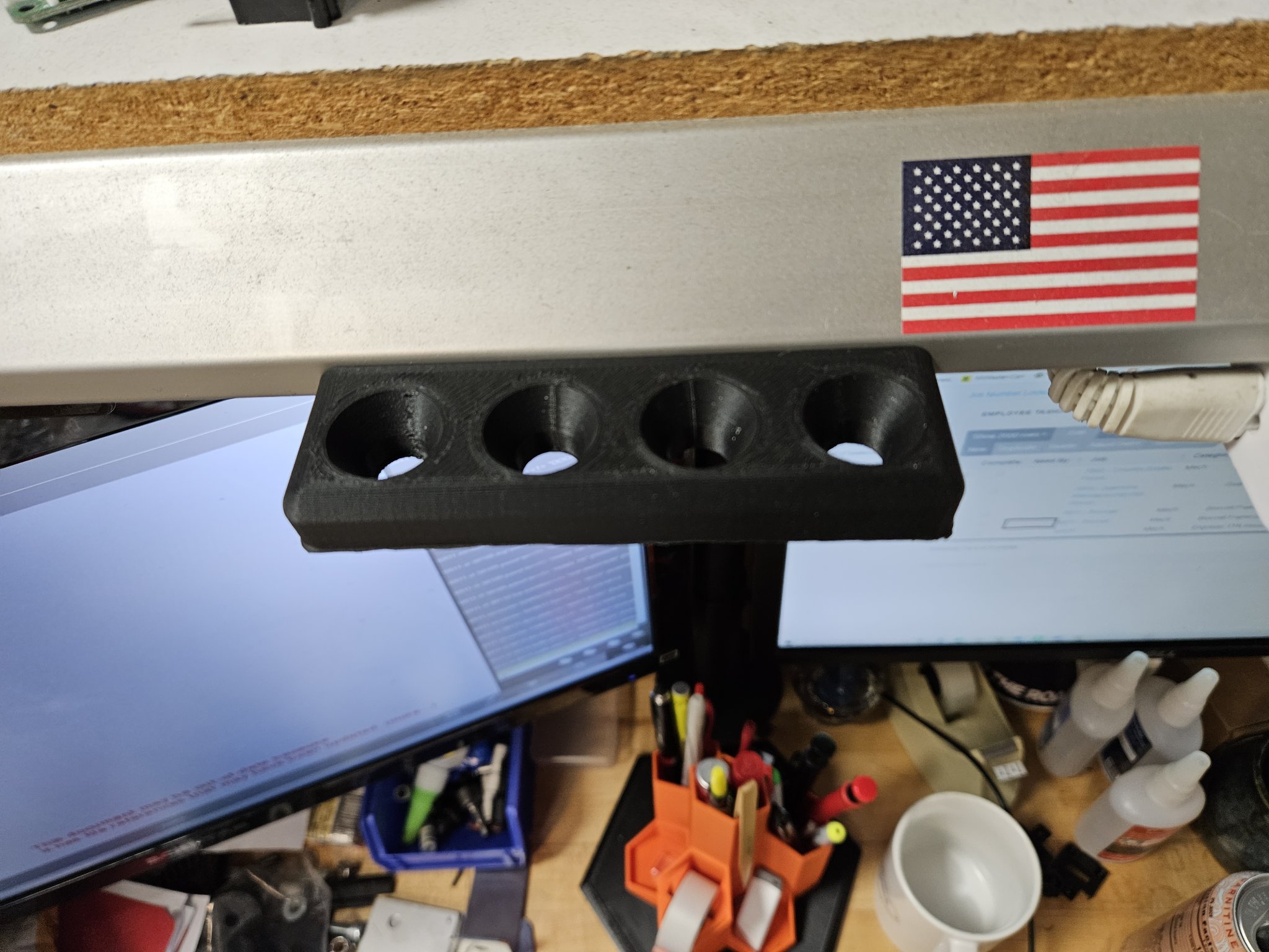 Giá đỡ tổ chức bộ dụng cụ vít lục giác 4 món 1.5-3mm