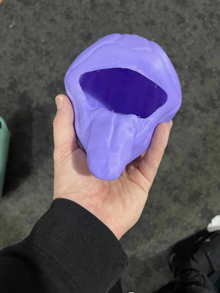 Bát kẹo hình miệng cho Halloween