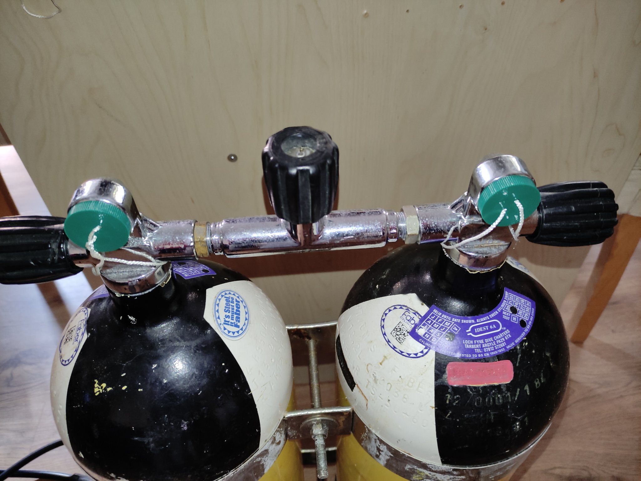 Nắp vặn van DIN cho bình khí lặn scuba chống bụi