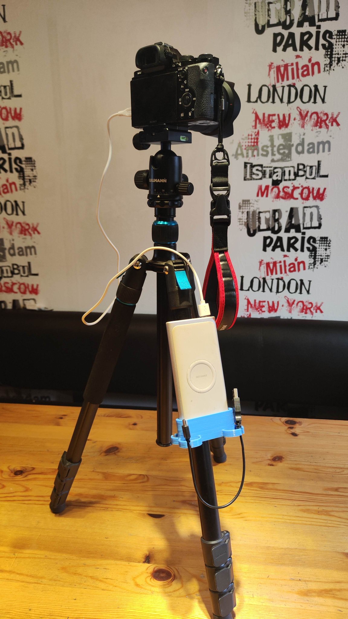 Giá đỡ pin Samsung cho chân máy CULLMANN Rondo 480M