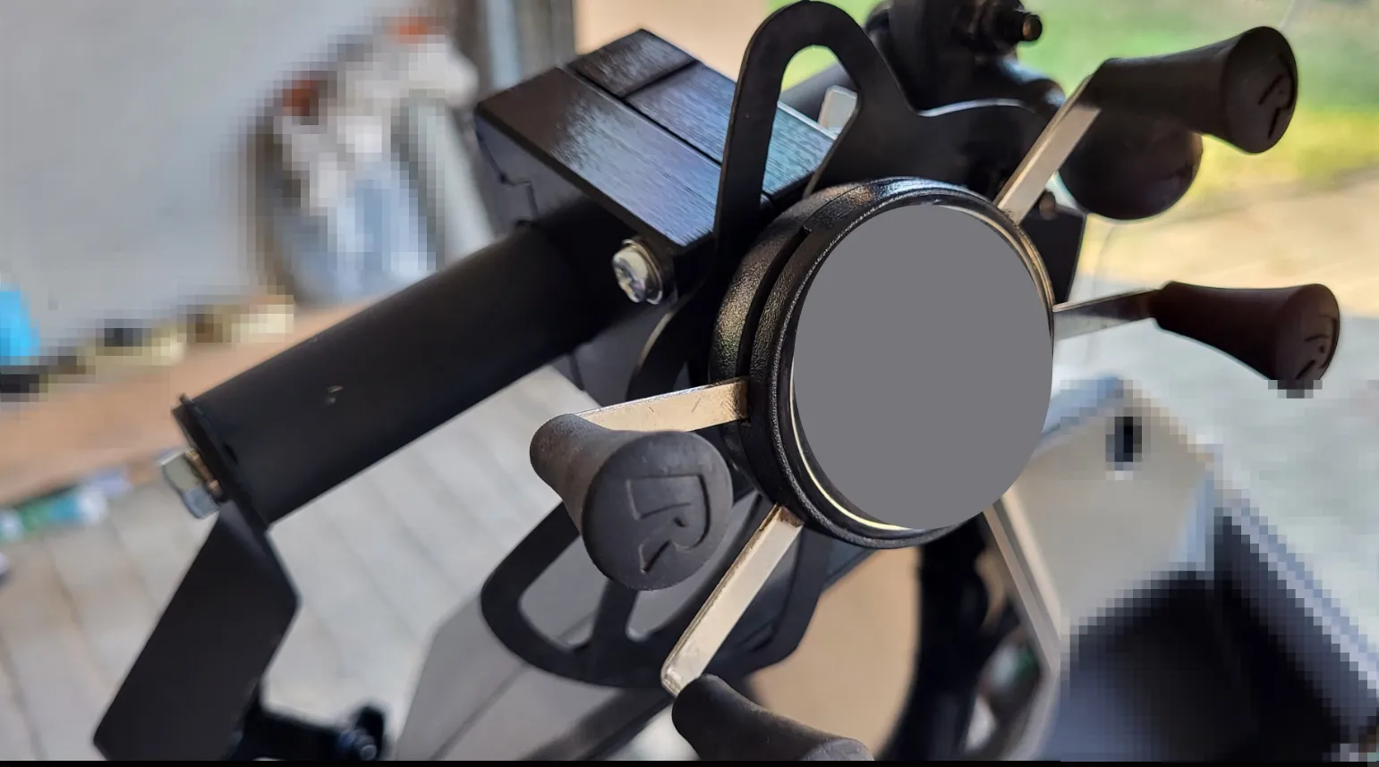 Giá đỡ tay lái cho holder RAM với file FreeCAD