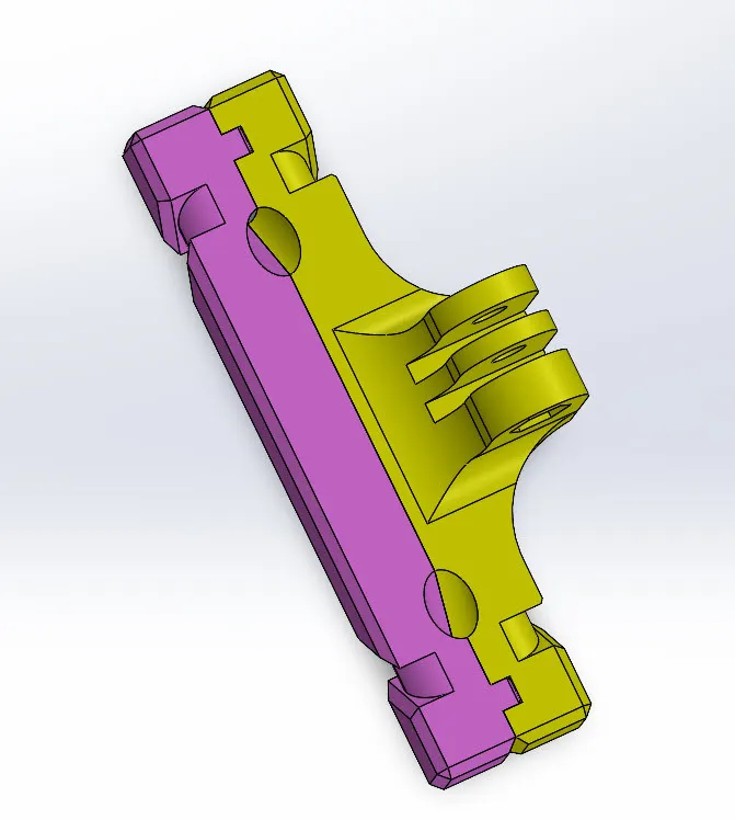 Adapter Gopro cho yên xe ALL-WINGS evo4 Super Hornet