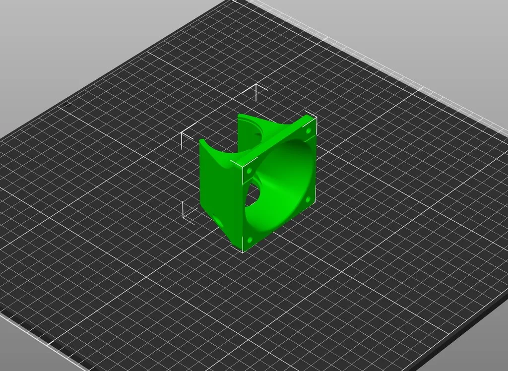 Giá đỡ Noctua 40mm cho đầu in Volcano trên Seckit Cube