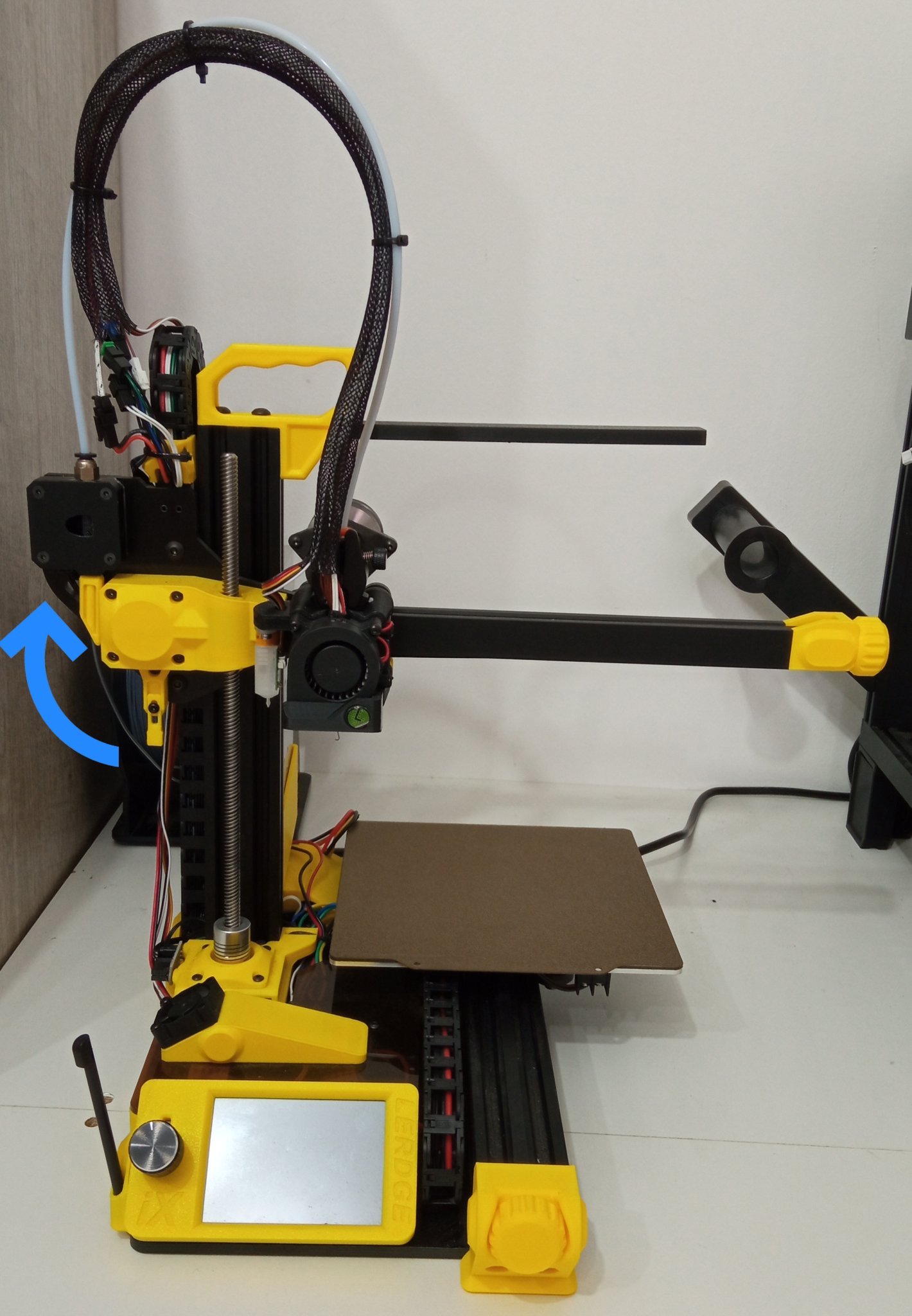Giá đỡ cảm biến filament cho máy in Lerdge iX với direct drive