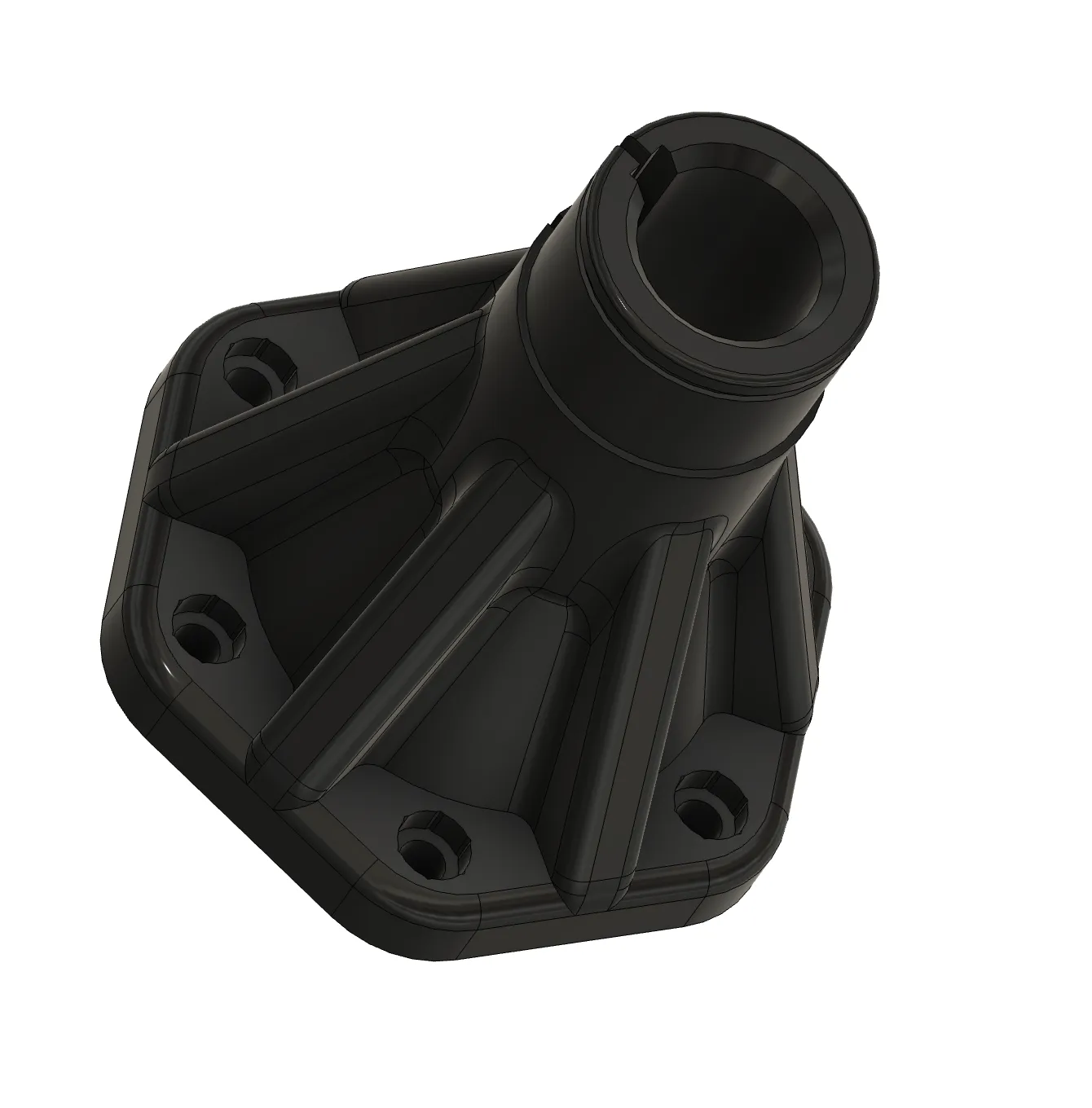 Kẹp xe đạp QR cho bánh xe 70 mm gắn trên VRS DFP