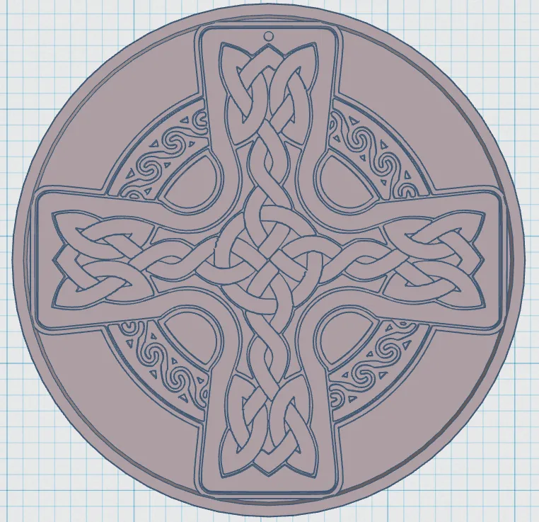 Biểu tượng Viking trên đế lót ly nghệ thuật 18