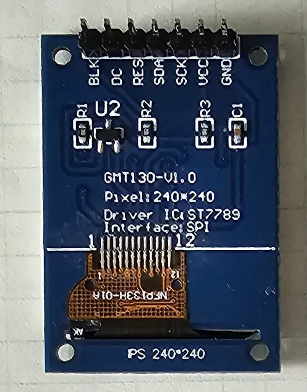 Hộp hiển thị ST7789 cho bảng mạch breadboard